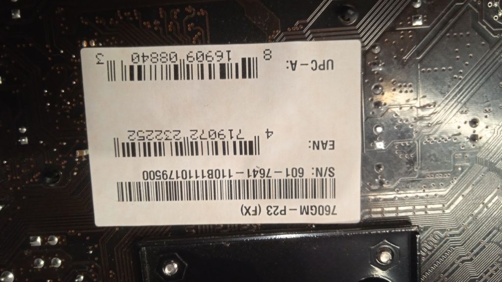 Комплект AMD FX 8120+ материнська плата  MSI + озп 8gb DDR3