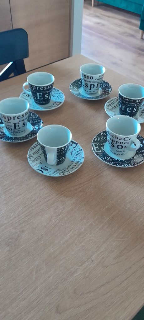 Zestaw filiżanek do espresso
