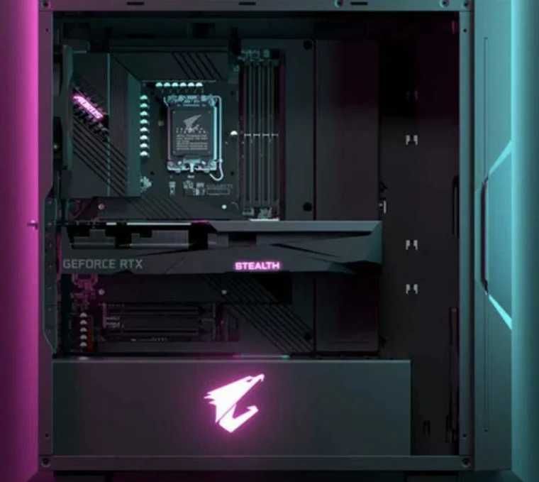 PC Gamer kit novo c/ RTX3070, Motherboard Z690 back connect e caixa