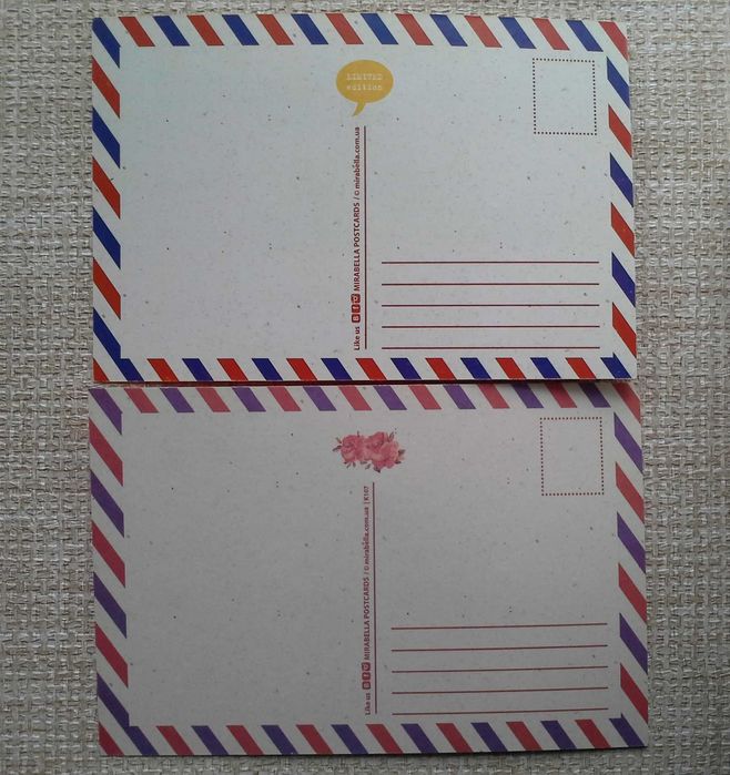 Оригинальные открытки 10х15 новые