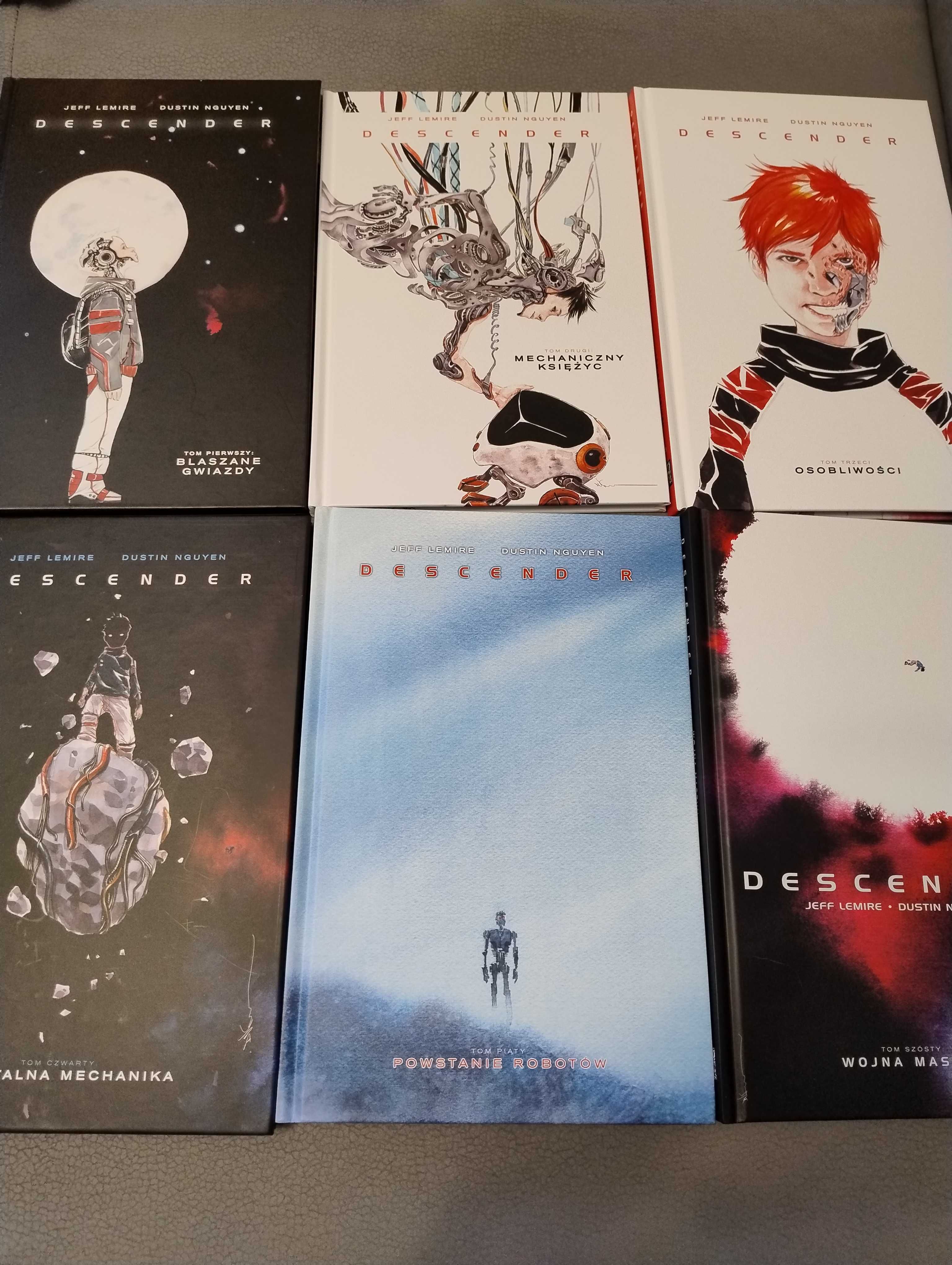 Komiks Descender komplet tomy 1-6