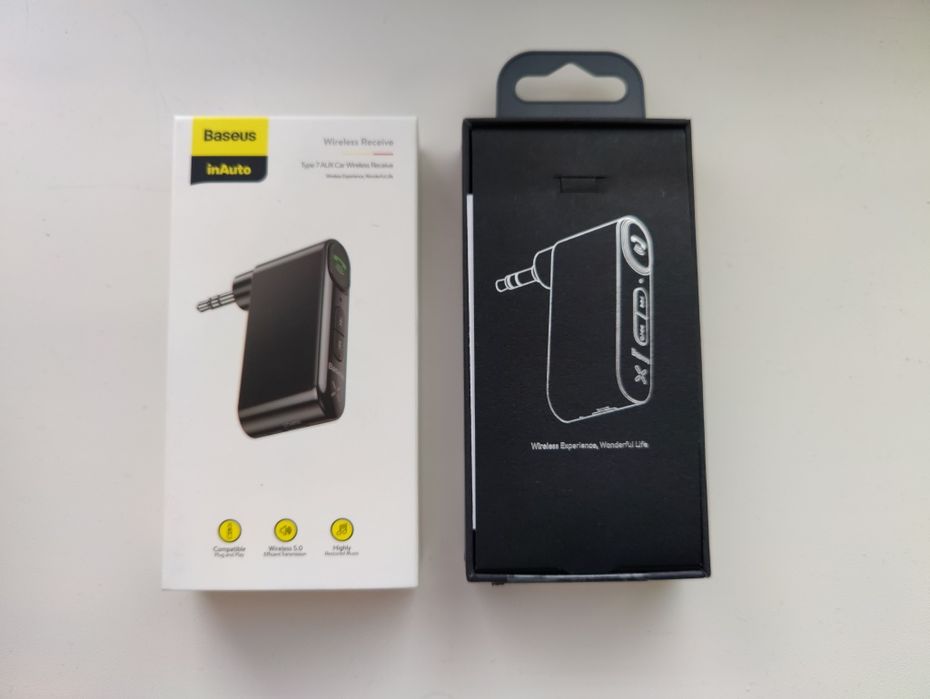 Аудіоадаптер Baseus BSBA-02 Bluetooth/AUX