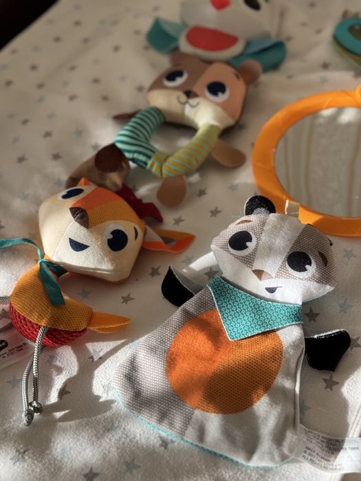 Дитячий розвиваючий килимок з дугами Tiny Love лісові друзі коврик