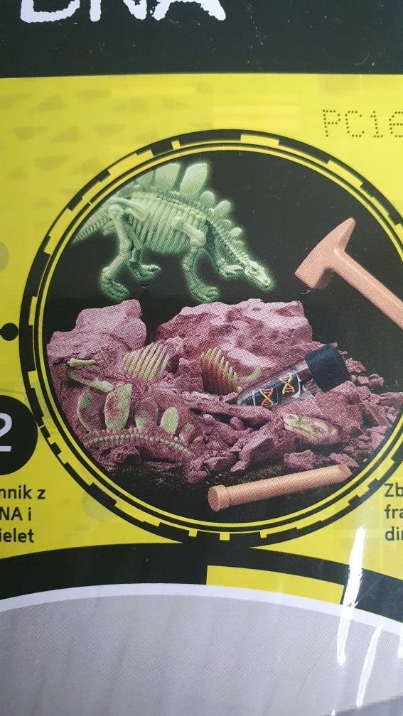 Dinosaur dna 4m stegosaurus, prezent , model , dla dzieci