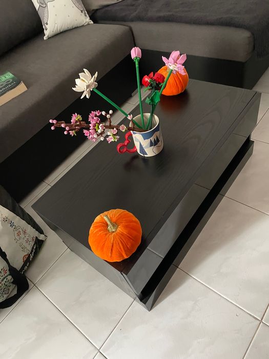 Black coffee table