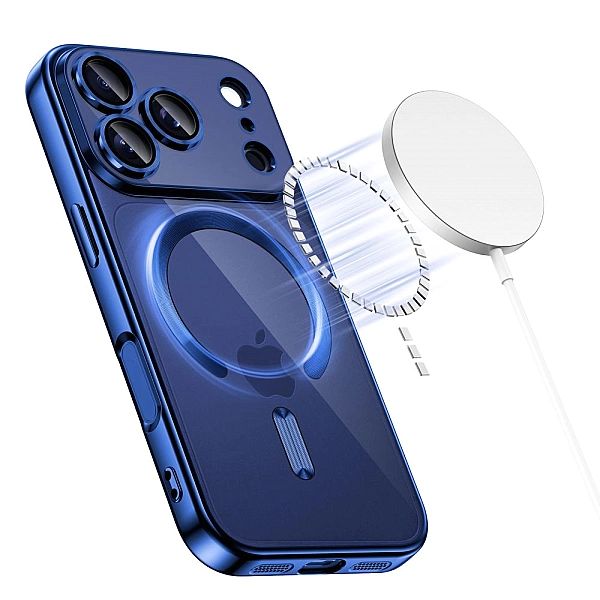 Tech-Protect Magflex Magsafe Iphone 17 Pro Shiny Deep Blue