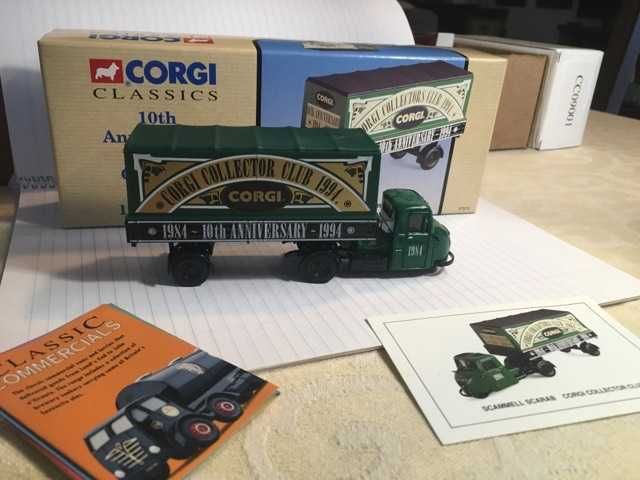 Scammell Scarab (trator mais reboque) - Corgi Collector Club