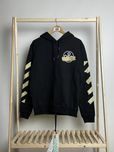 M-XL | Худі Off-White Tape Logo Black
