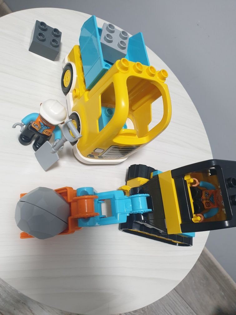Lego Duplo koparka i wywrotka