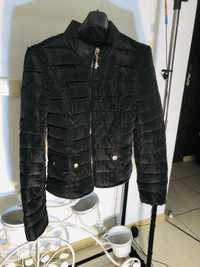 Nowa czarna kurtka wiosenna Osley zamek na plecach L XL
