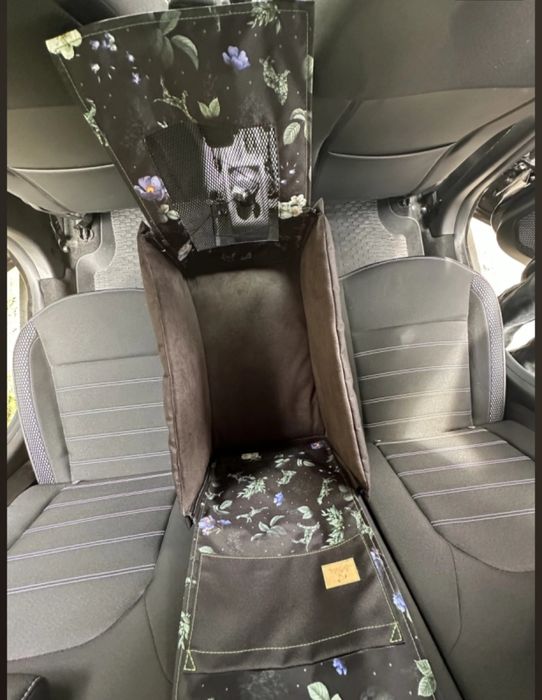 Fotelik samochodowy dla psa mata Bebobi