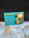 Tabliczka - dekoracyjna - ozodobna kalendarz - RICARD  3338