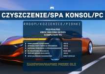 Czyszczenie konsol/PC - Naprawa oprogramowania/Dojazd/Paczkomat