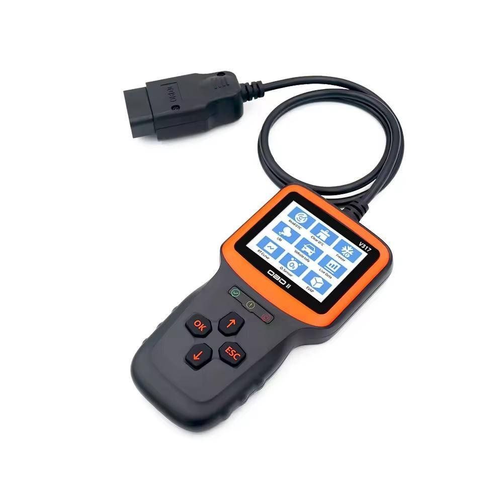 Автосканер V317 діагностичний OBD 2
