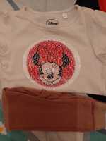 Vendo T-shirt da Minnie C&A e Leggings da Vertbaudet de menina 4 anos