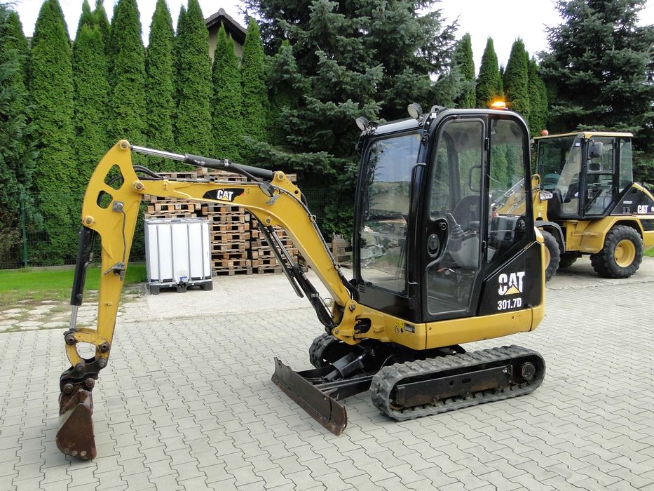 Minikoparka Koparka Caterpillar CAT 301.7 D OryginałZadbanaSprowadzona