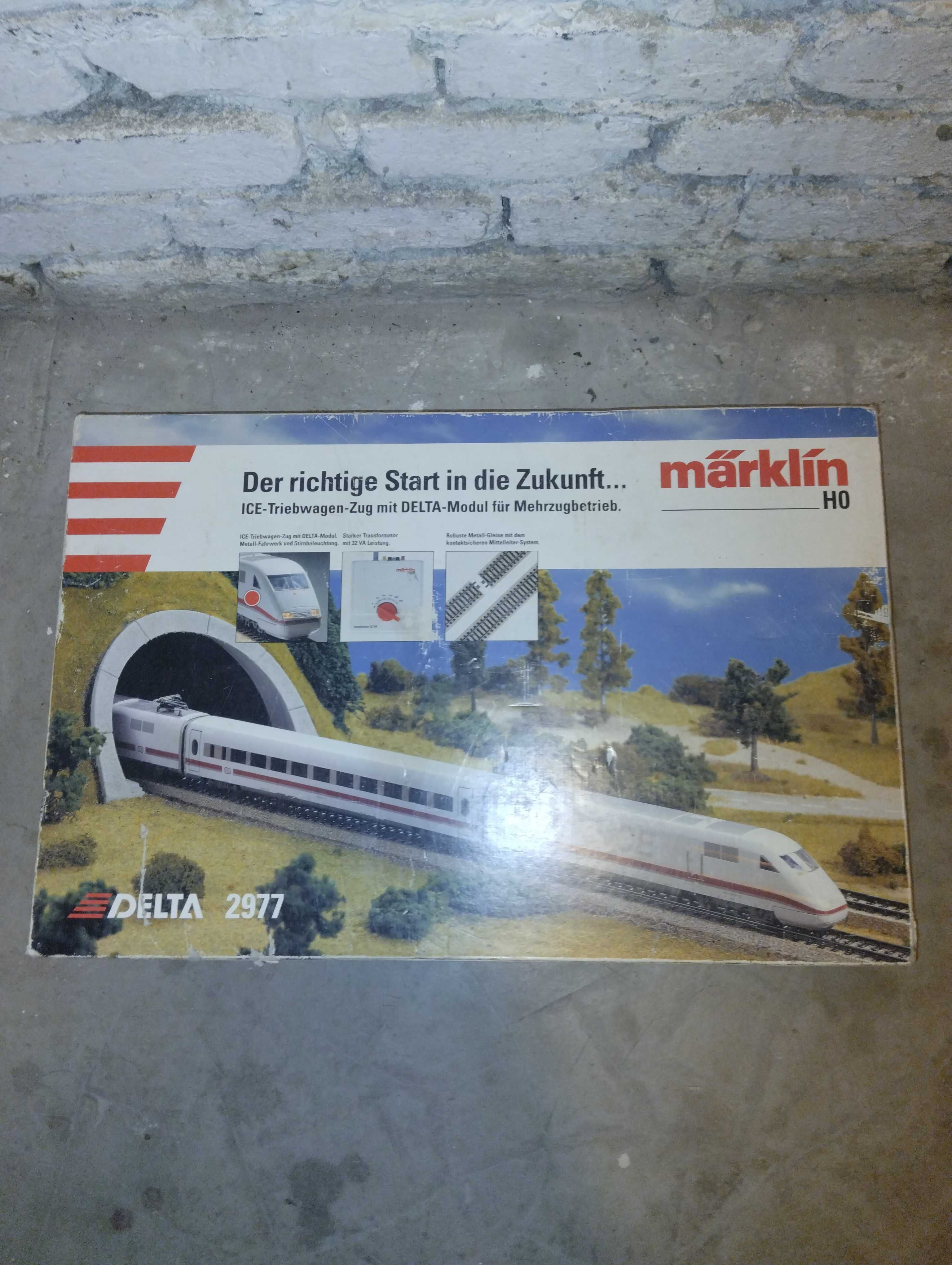 Zestaw Märklin delta 2977 kolejka ice