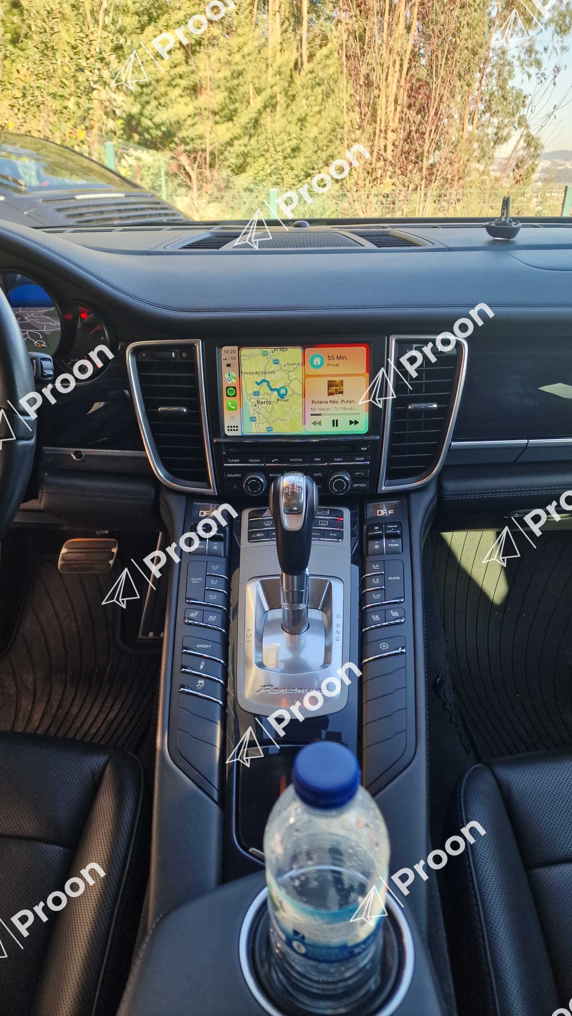 Porsche carplay android auto rádio Panamera Cayenne Cayman Macan 911