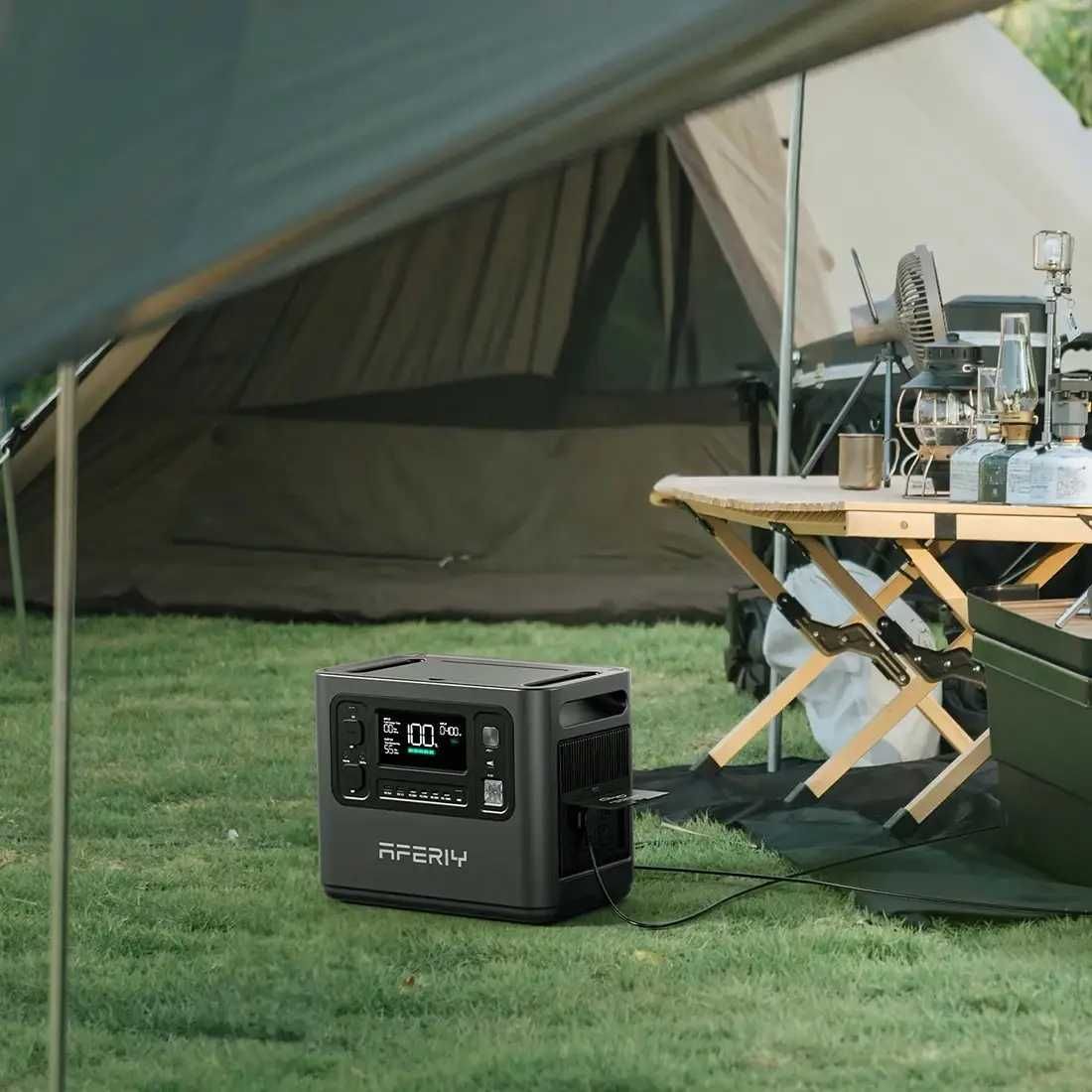Зарядна станція Aferiy AF-P110, 1200 Вт, 960 Вт LifePo4 UPS, ДЖБ