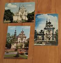 stare pocztówki widokówki PRL  KIELCE katedra