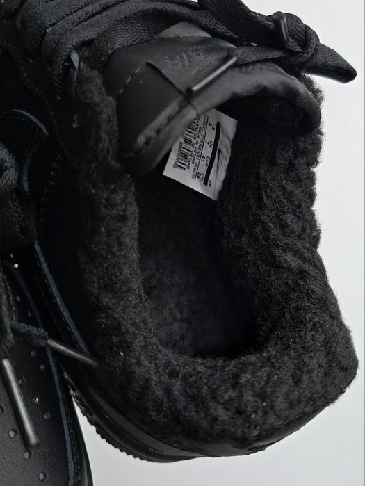 Чоловічі зимові кросівки Nike Air Force Fur хутро