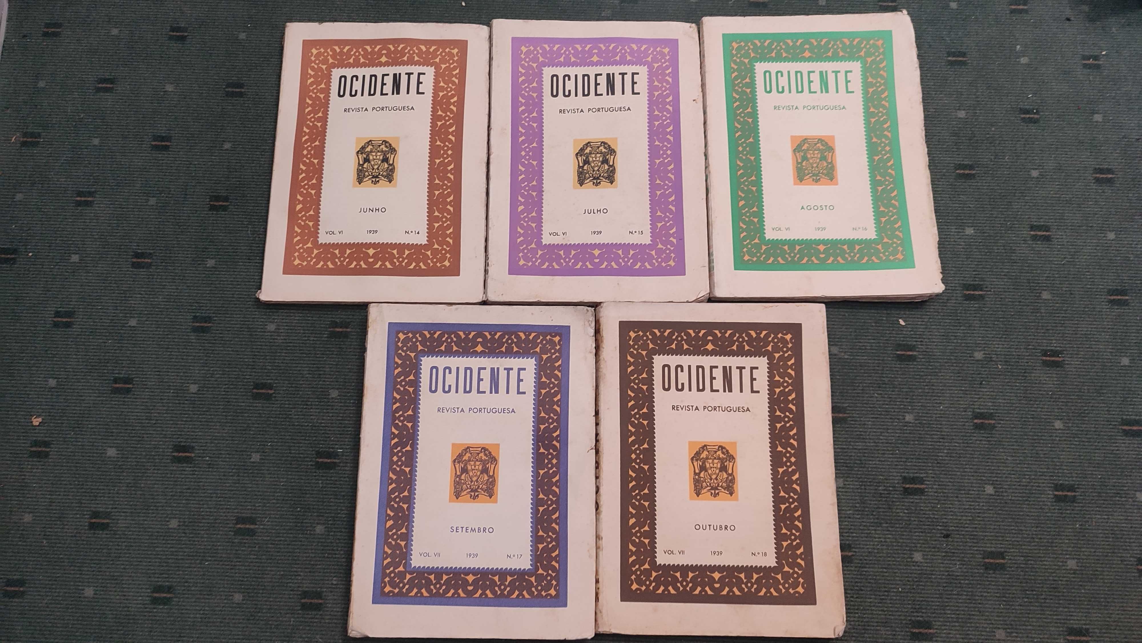 5 Revistas Ocidente Revista Portuguesa - 1939
