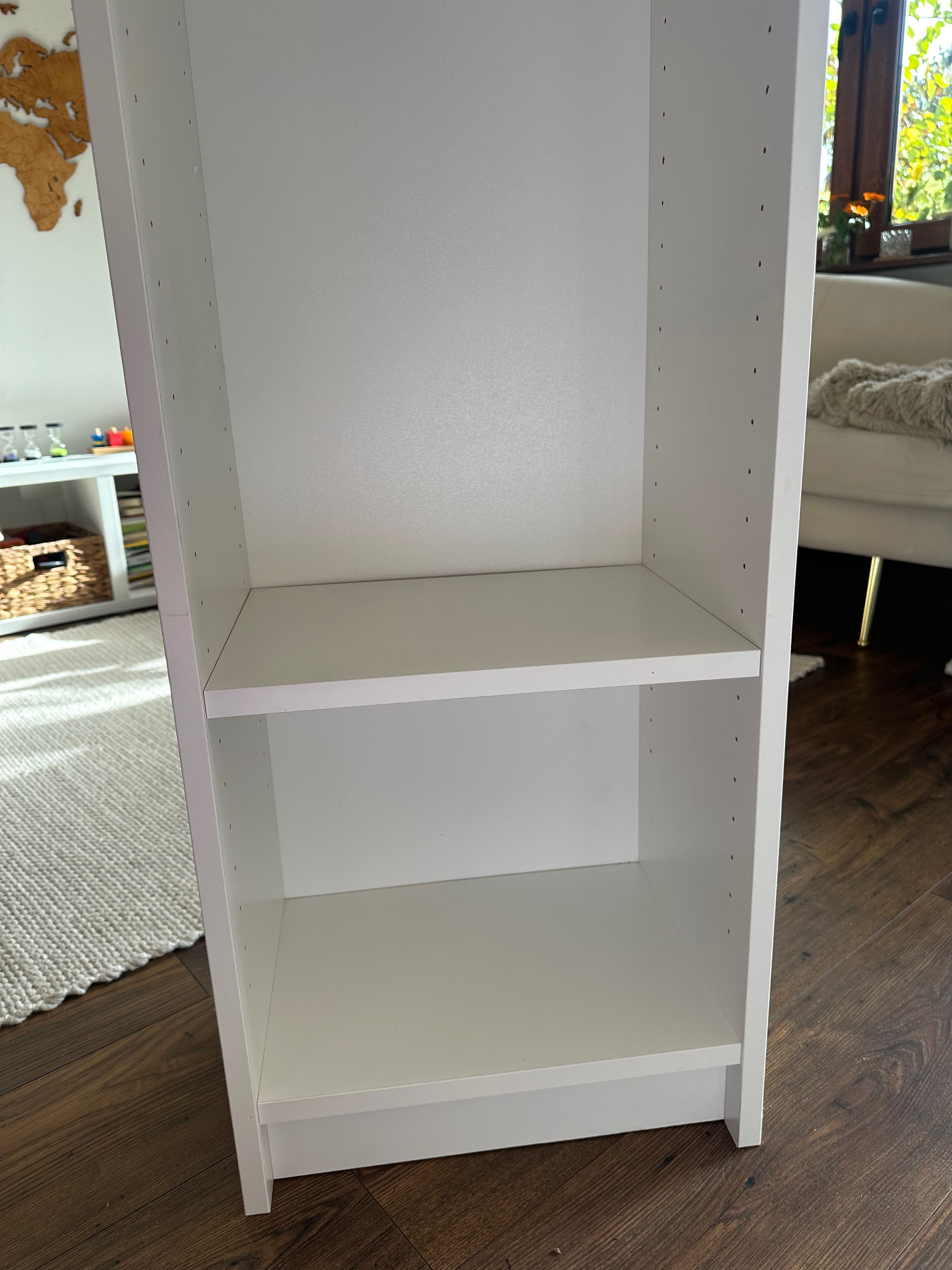 Regał na książki Ikea BILLY, biały, 40x28x202 cm