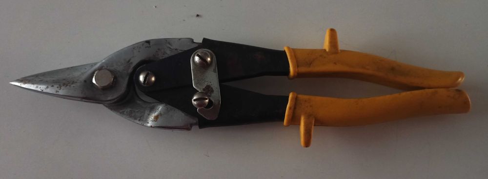 nożyce do blachy 24,5 cm – domowy warsztat narzędzia