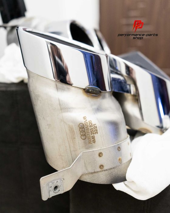 Комплект доустаткування Audi Q8 візуалізацією вихлопу SQ8