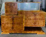 Komoda Witryna PRL Mid-Century