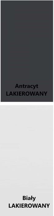 Drzwi zewnętrzne 55 mm LR-01 Z SZYBĄ 2 kolory "80" "90" LAK