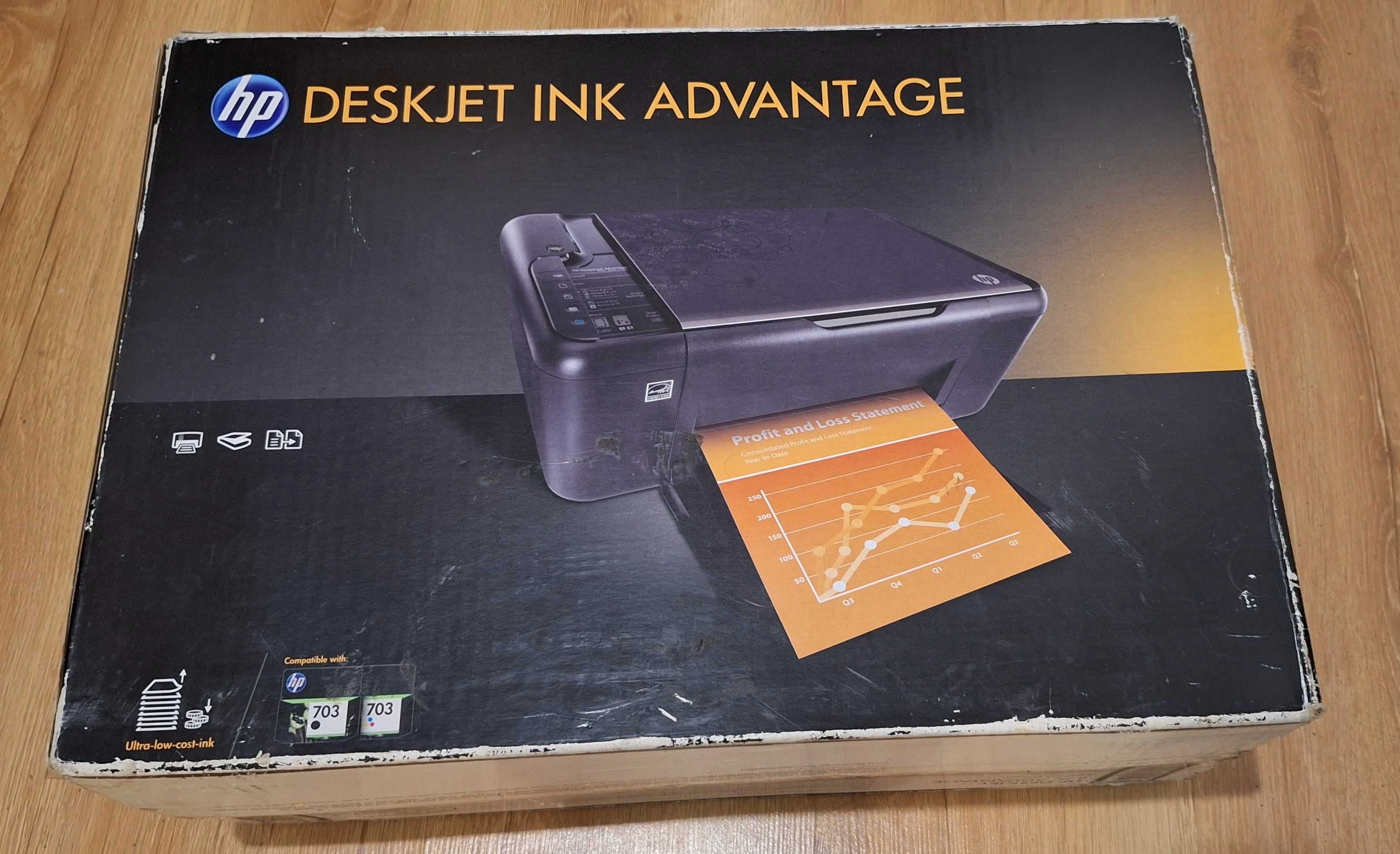 Urządzenie wielofunkcyjne atramentowe HP (K209g) Deskjet Ink Advantage