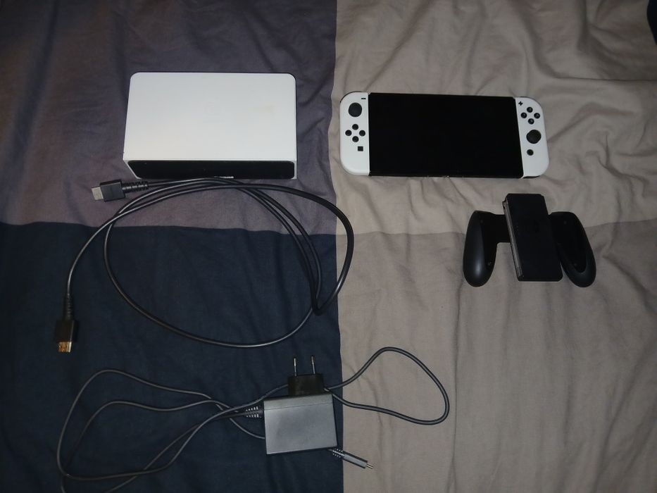 Nintendo switch OLED biały