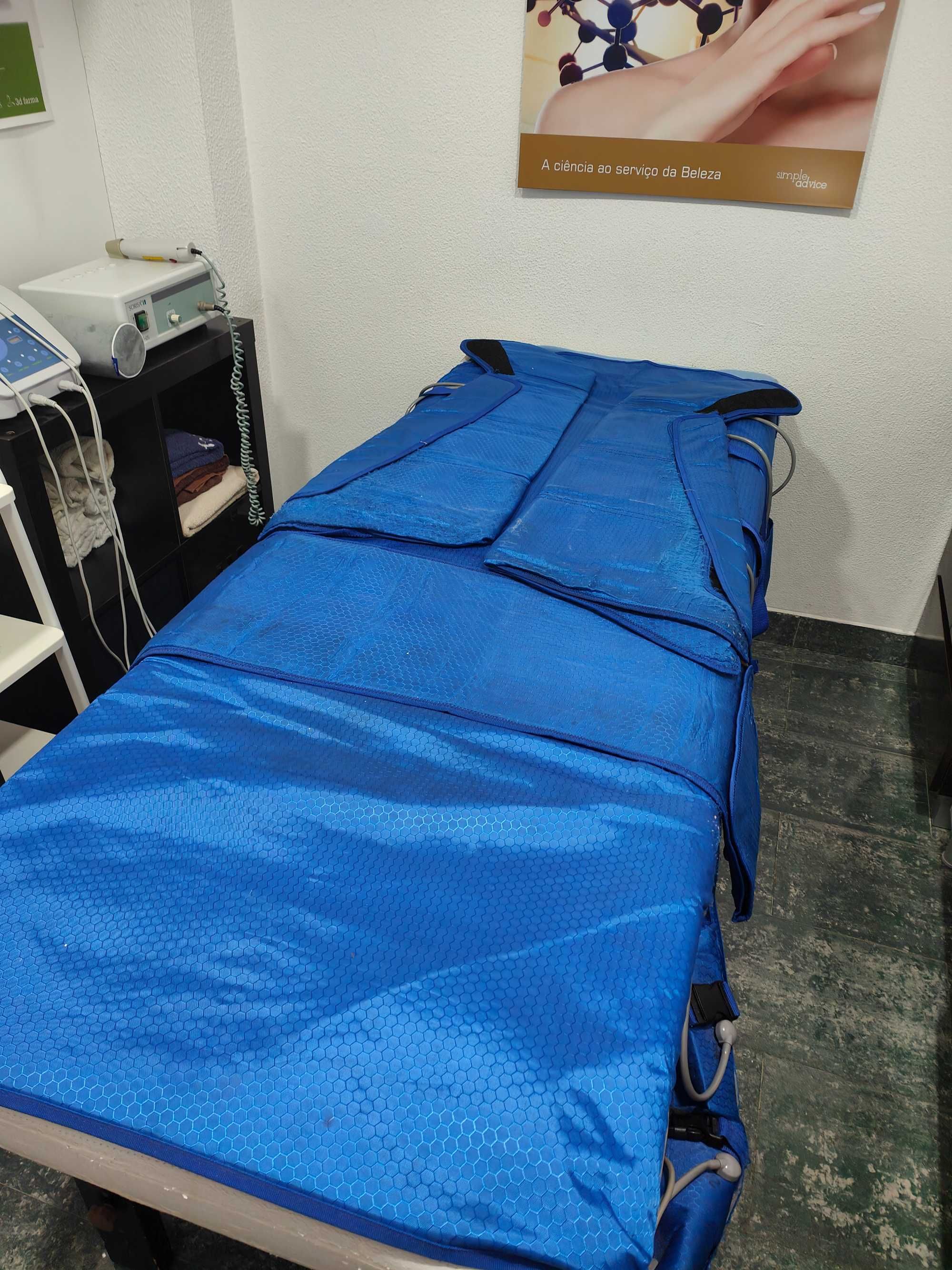 Multifunções Pressoterapia + Eletroestimulação Corporal