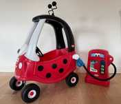Jeździk Cozy little tikes + stacja tankowania