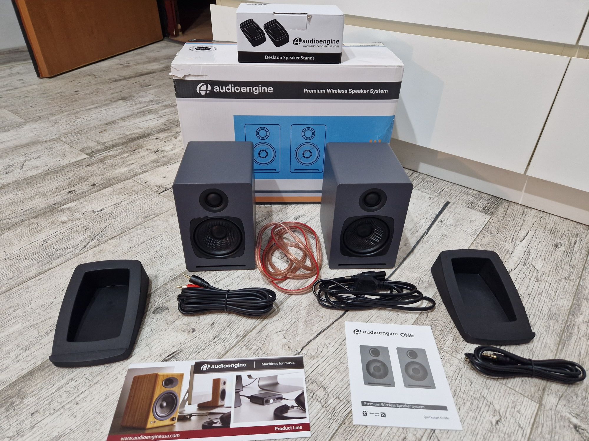 AudioEngine A1 - świetnie brzmiące głośniki 2.0 / JAK NOWE