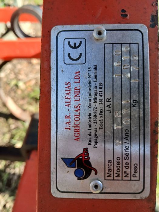 Escaraficador vibrocultor reforçado semi-novo