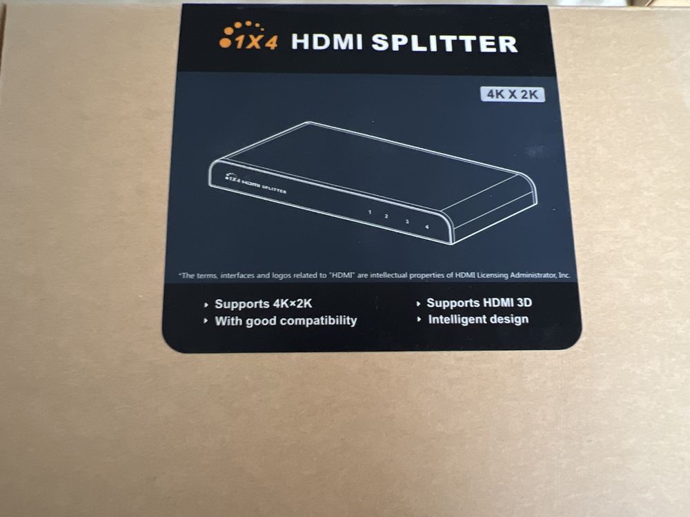 HDMI splitter 4Kx2K NOWE