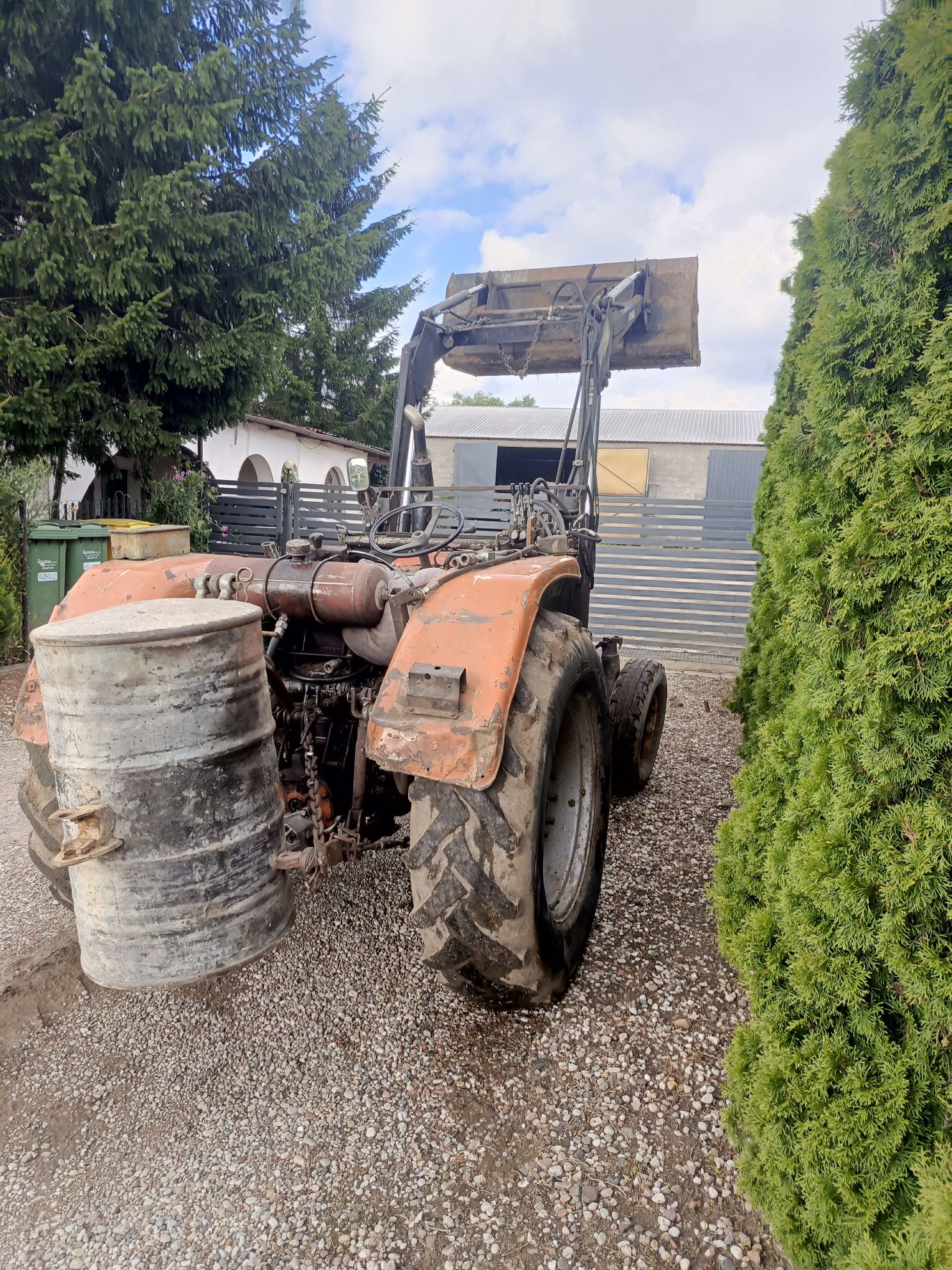 Ursus C 360 tur wycinak
