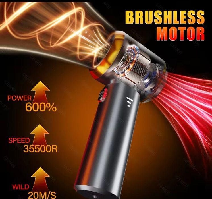 Mini bezprzewodowy odkurzacz CENRR bardzo mocny