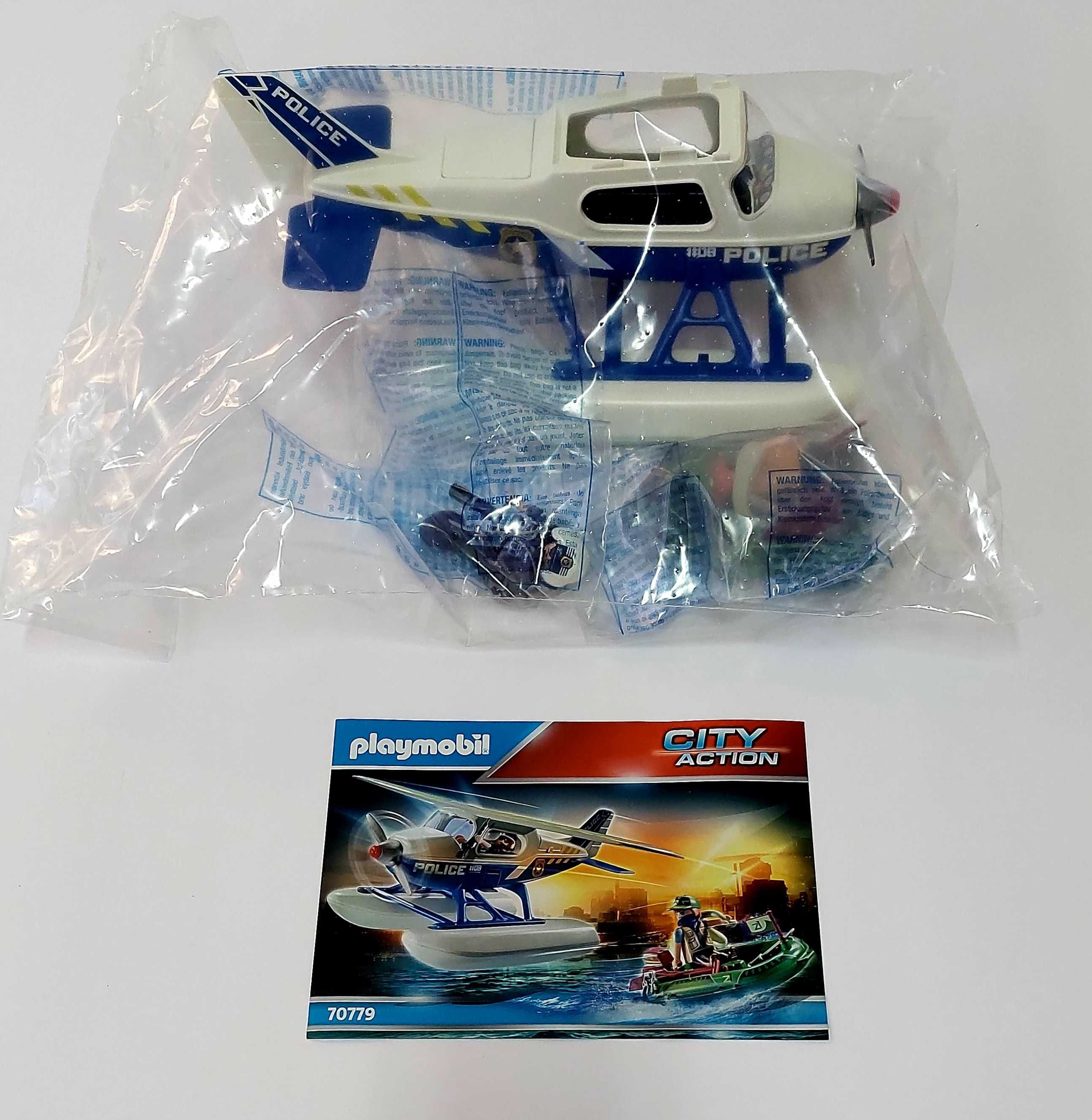 Playmobil 70779 Policyjny samolot wodny.