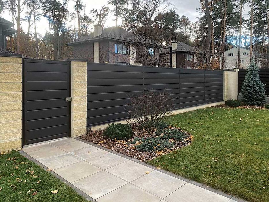 Забор Установка ПОД КЛЮЧ Профнастил Штакетник Жалюзи Ранчо  ВОРОТА