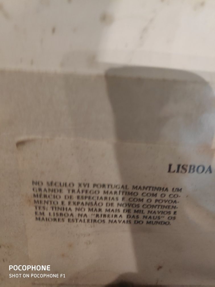 Quadro de Lisboa assinado e numerado