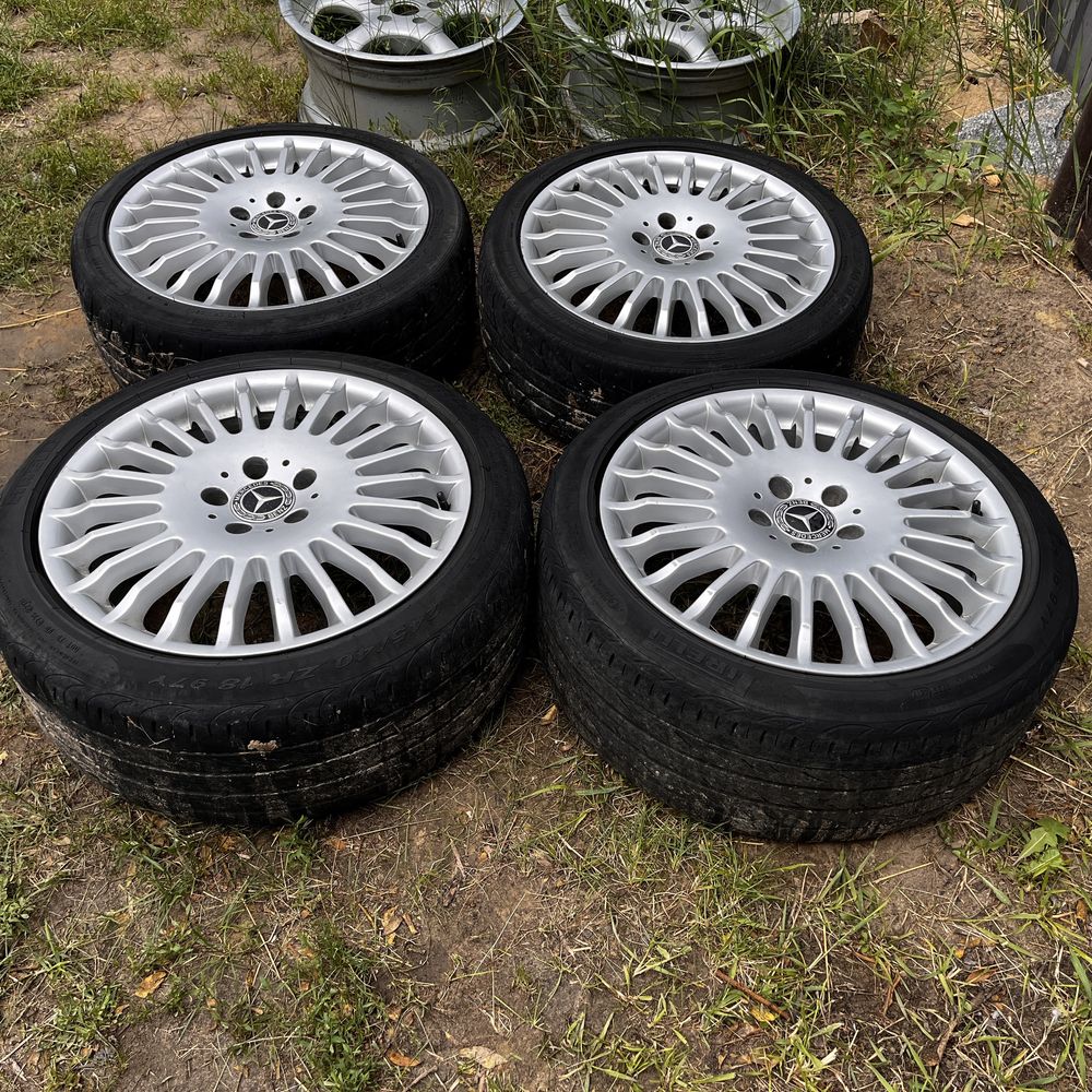 Диски різно широкі r18 5x112 mercedes