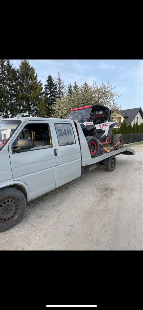 VW T4 2.4d Sprawna! Wyciagarka !OKAZJA! Laweta pomoc drogowa