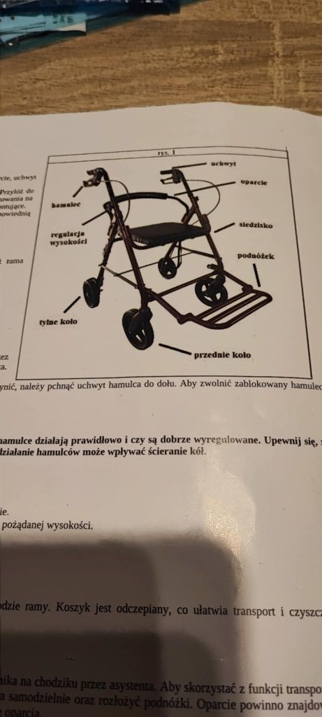 Chodzik czterokołowy Oslo Premium 616
