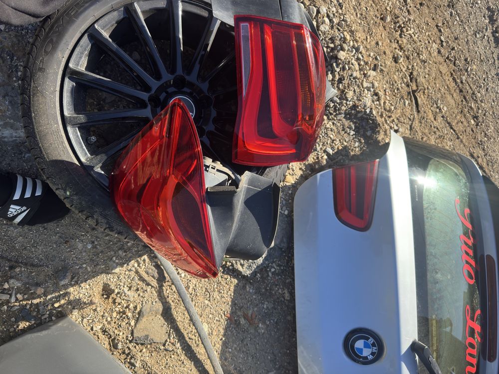 Eixo traseiro completo ,bateria, porta mala da bmw serie 1 116d