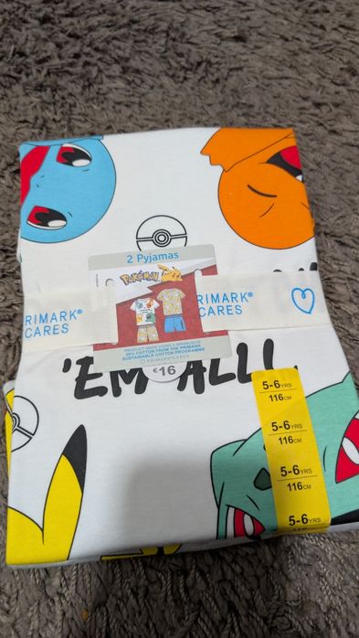 Conjunto de 2 pijamas Pokemon