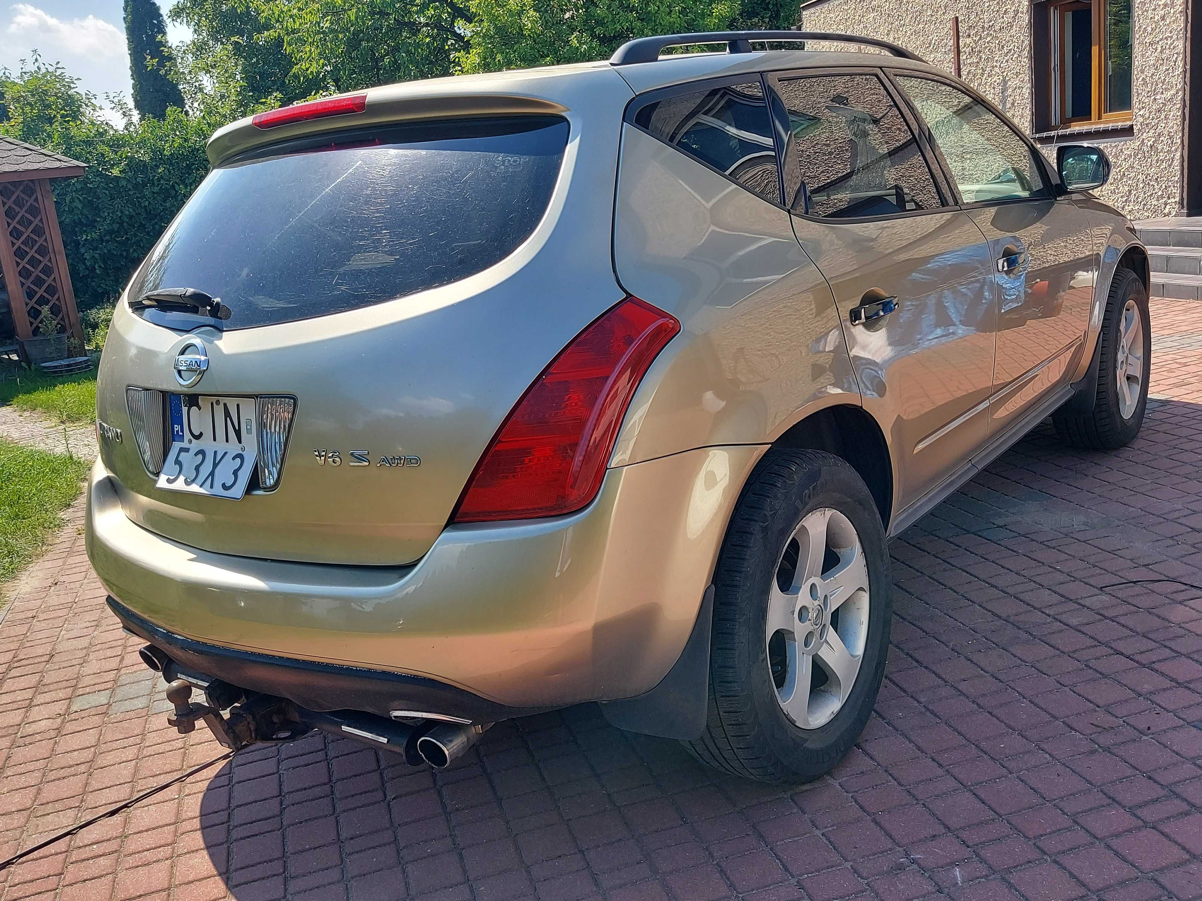 Nissan Murano Z50 3.5 v6 GAZ LPG zarejestrowany