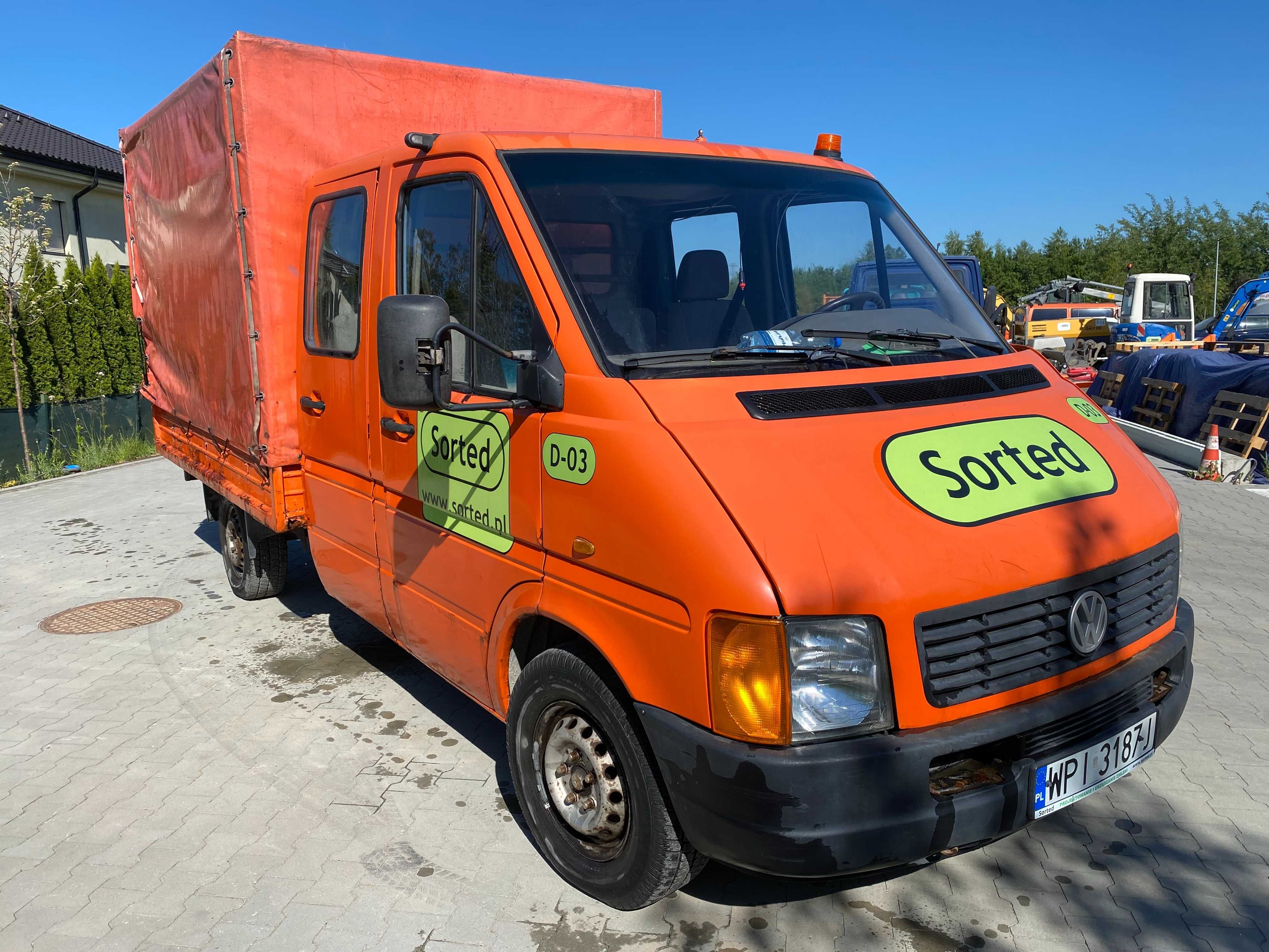 VW LT 2,5tdi DOKA, plandeka